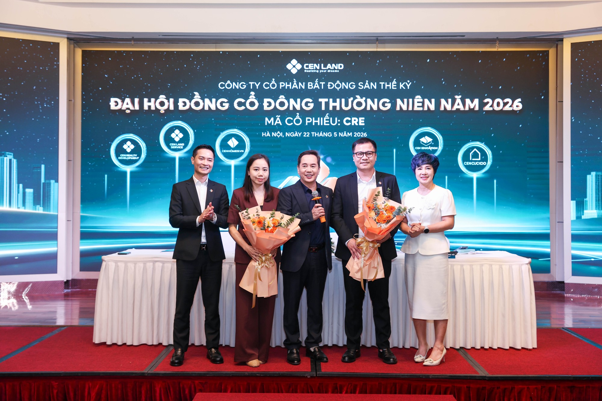 ĐHĐCĐ Cen Land: Đặt mục tiêu lợi nhuận bứt phá 300 tỷ đồng, chuyển dịch từ đơn vị thuần dịch vụ sang hệ sinh thái BĐS toàn diện