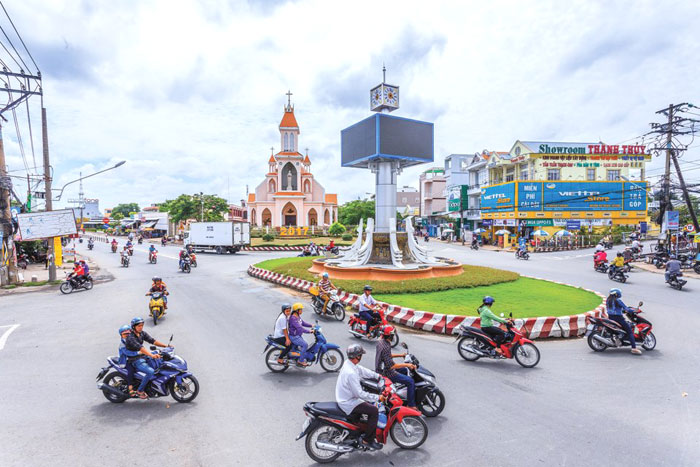 Đất nền Thị xã Ngã Bảy: “Tấc đất tấc vàng” - nơi trung tâm châu thổ sông Mê Kông Đất nền Thị xã Ngã Bảy: “Tấc đất tấc vàng” - nơi trung tâm châu thổ sông Mê Kông