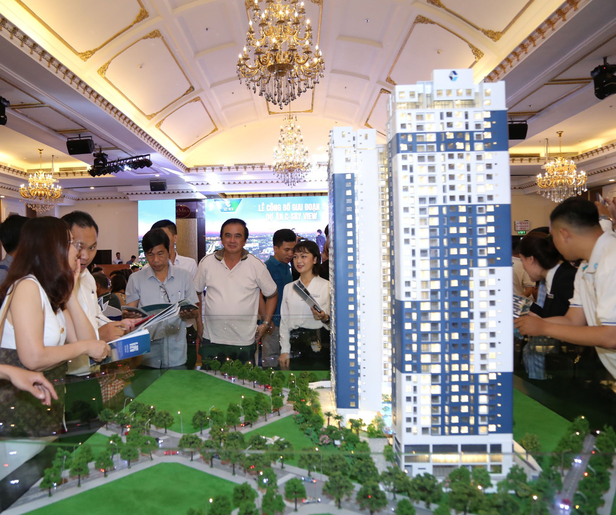 C-Sky View “hút khách” trong Lễ công bố giai đoạn 1