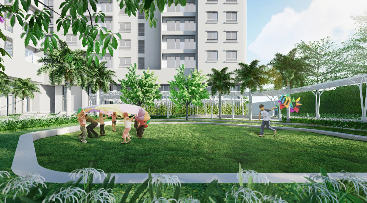 Căn hộ đa tiện ích tại CEN LAND - CEN GROUP hút khách hàng có con nhỏ