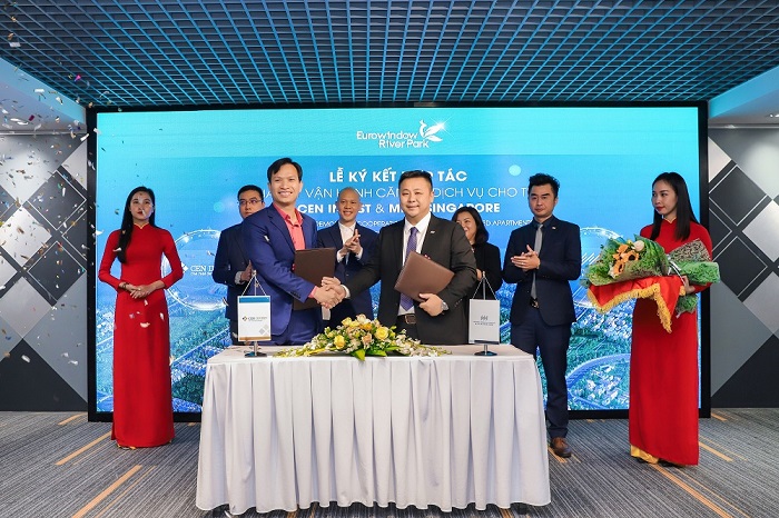 Cen Invest và Manhatton Singapore hợp tác trong việc quản lý vận hành Euro River Tower