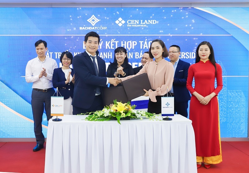 Cen Land và Bách Đạt ký kết hợp tác kinh doanh phát triển dự án Bách Đạt Riverside