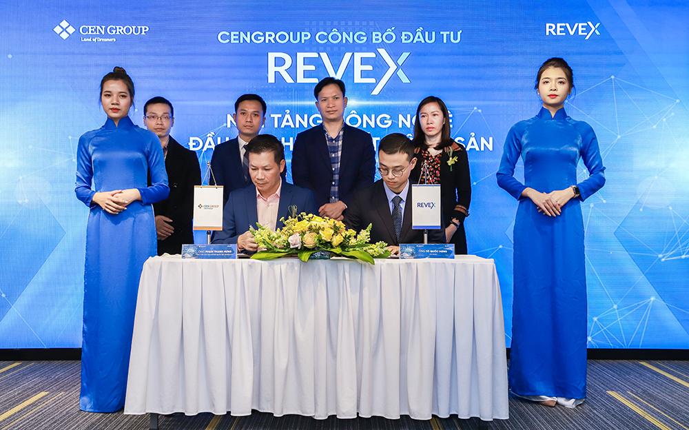 cengroup, cenland lễ ra mắt nền tảng công nghệ đầu tư chung bất động sản Revex