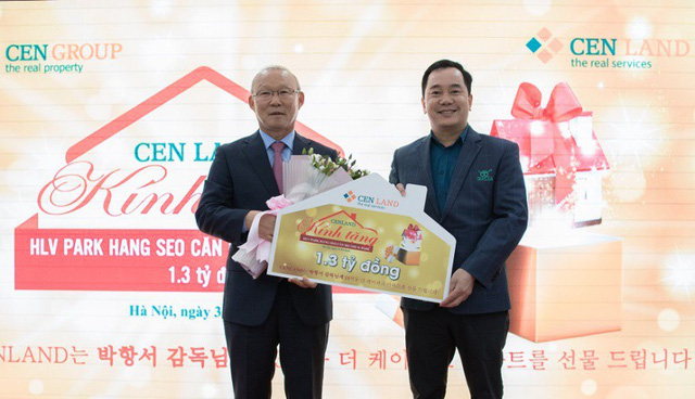 Ông Park Hang Seo được trao tặng căn hộ The K – Park trị giá 1,3 tỉ đồng