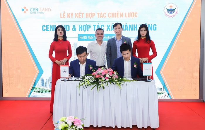 Lễ ký kết hợp tác chiến lược giữa Cen Land & Hợp tác xã Thành Công