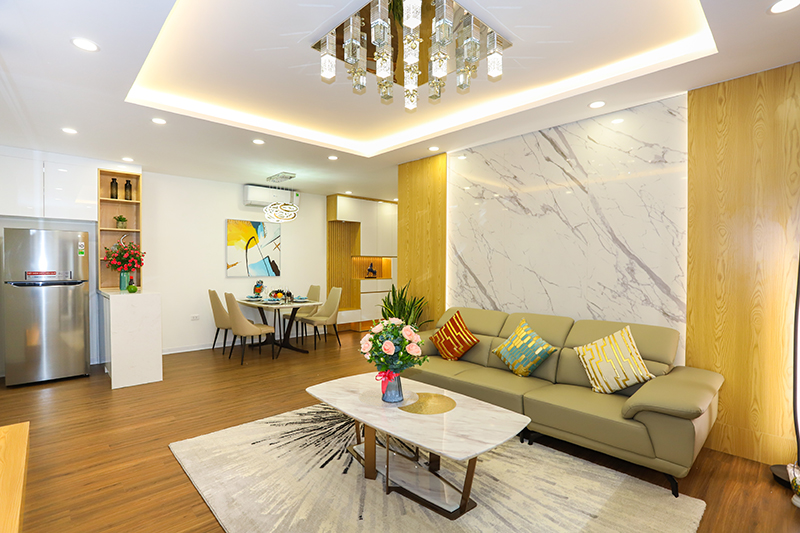 Không gian hiện đại của nhà mẫu dự án Eurowindow River Park Không gian hiện đại của nhà mẫu dự án Eurowindow River Park