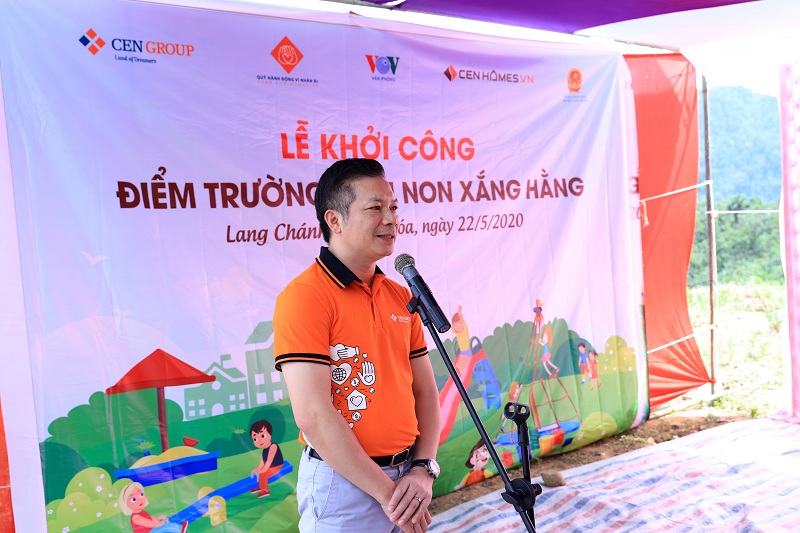 CenGroup khởi công xây điểm trường tại Xắng Hằng