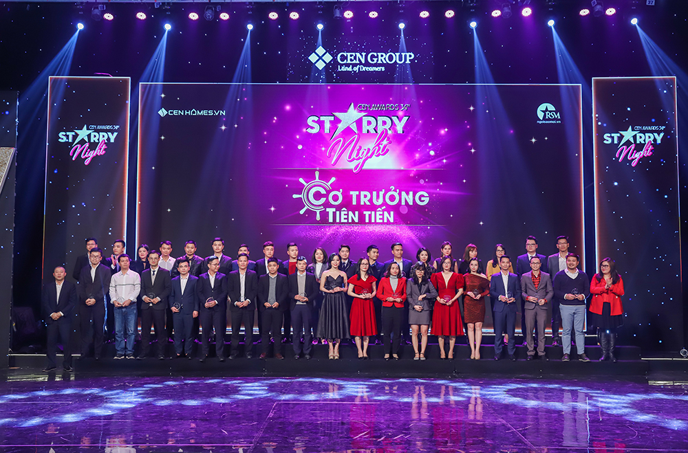 cengroup tổ chức cen awards 2019 - Starry night