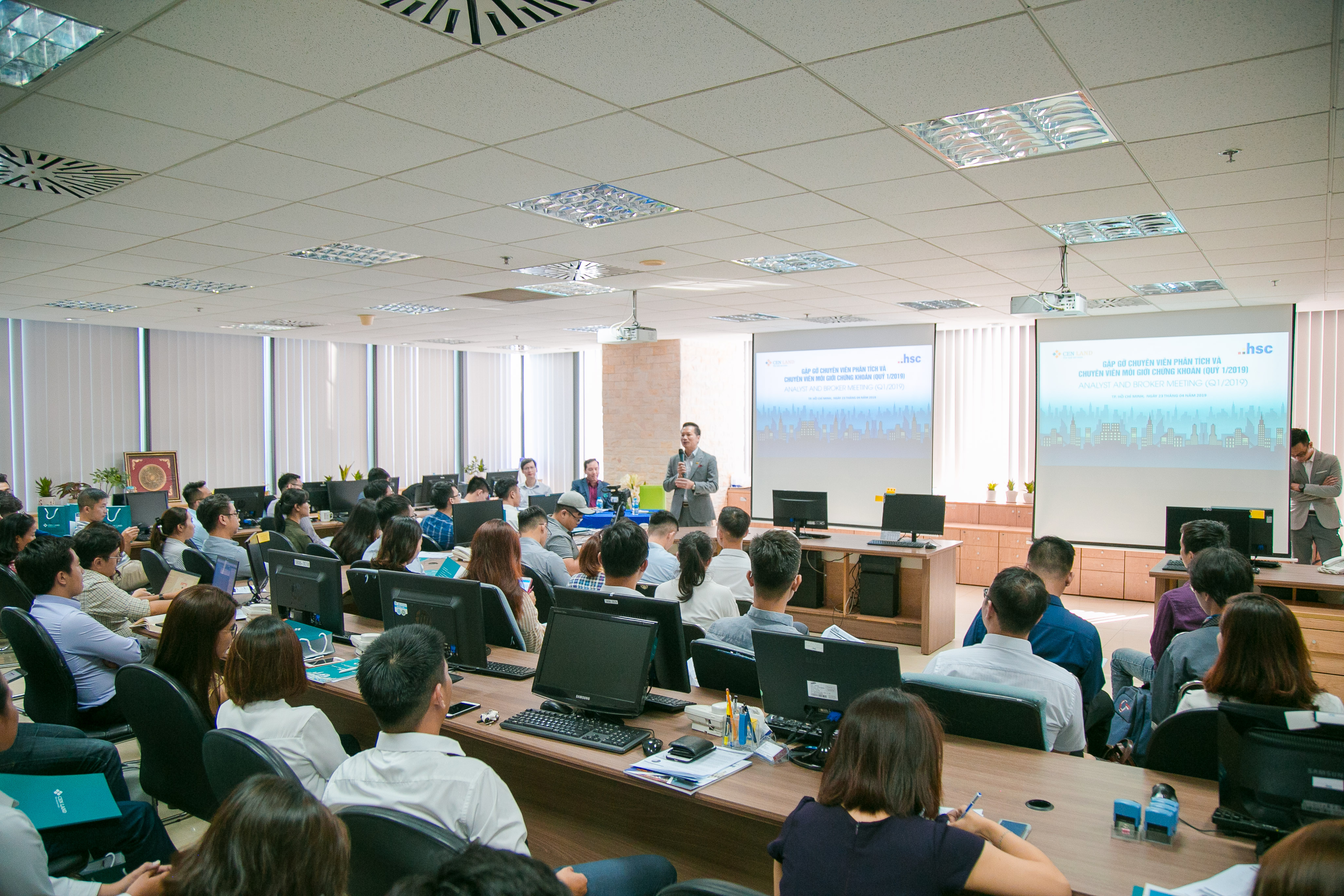 Cen Land tổ chức hội thảo gặp gỡ chuyên viên phân tích và chuyên viên môi giới chứng khoán (quý I/2019) tại tp.HCM