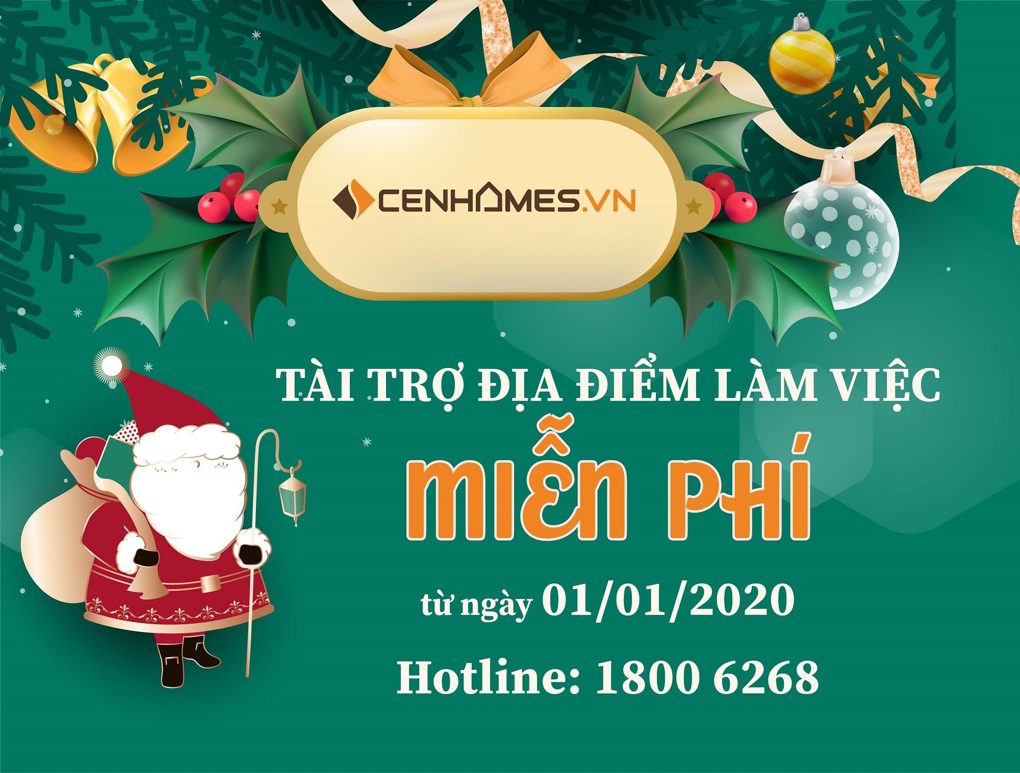 Cen Homes - Cen Land miễn phí địa điểm làm việc cho các Sàn Phân phối