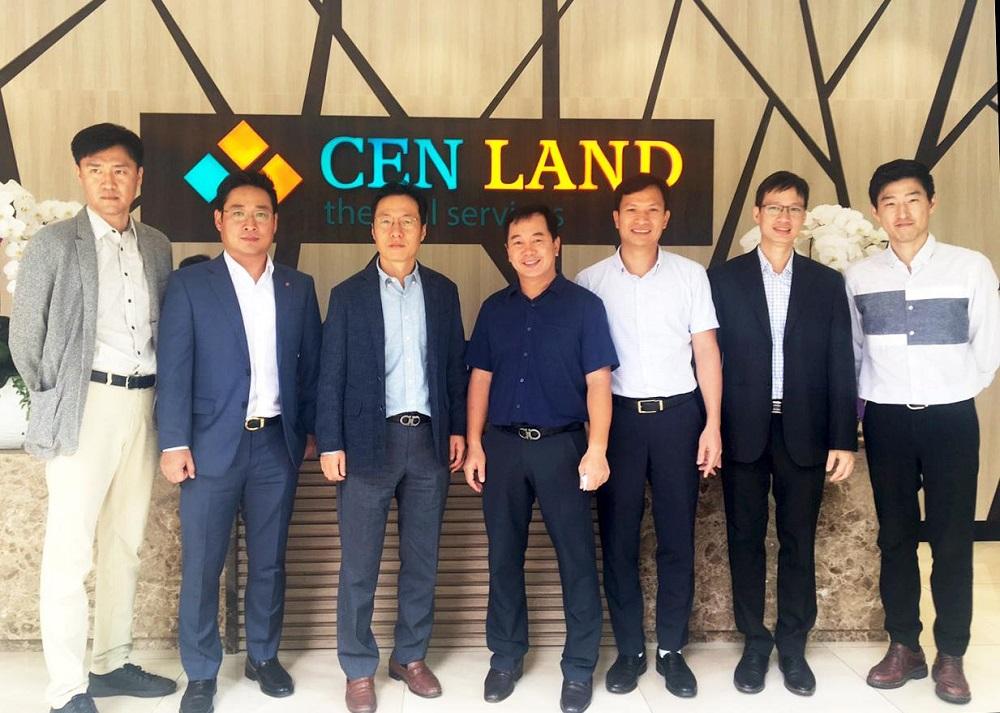 Cen Land và Lotte E&C gặp gỡ trao đổi cơ hội hợp tác