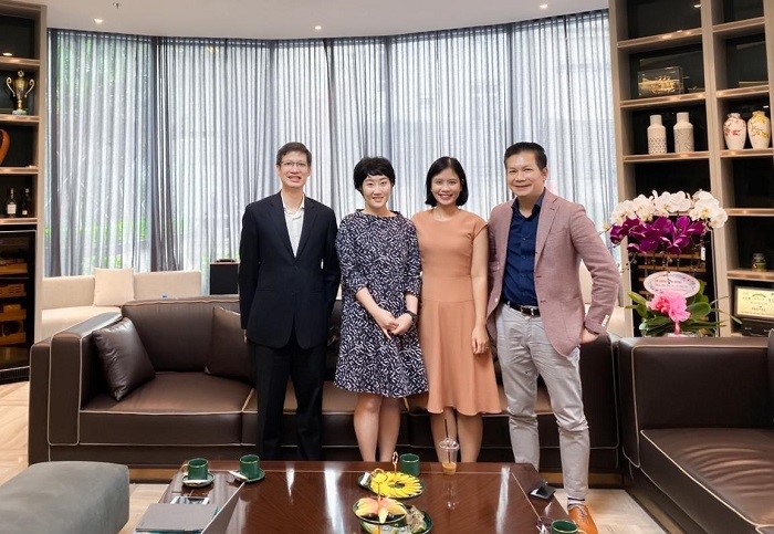 Cen Land tiếp đón thân mật Công ty Quản lý Quỹ Hanwha