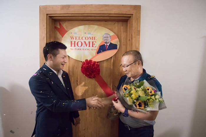 HLV Park Hang Seo chuyển nhà đến dự án The K – Park