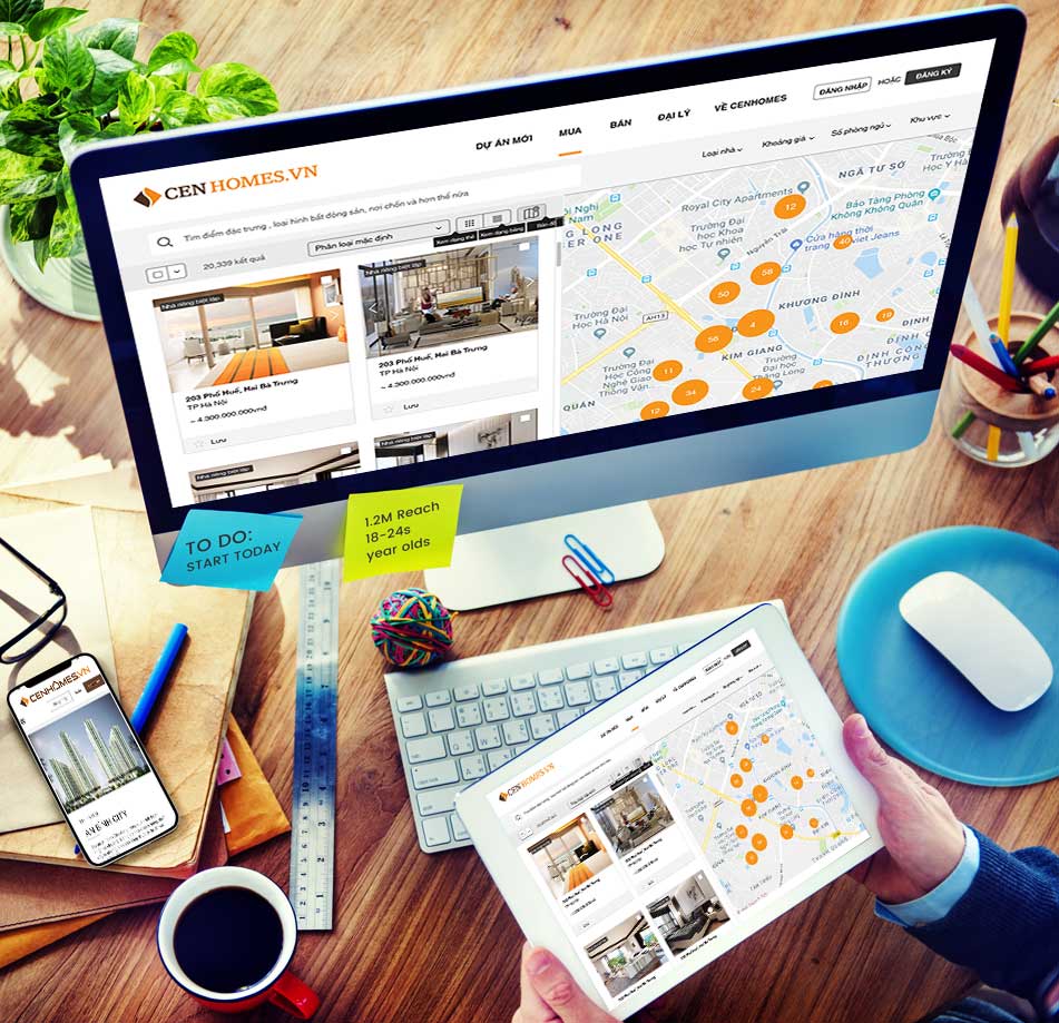 CenHomes.vn – phương thức giao dịch BĐS mới vì cộng đồng